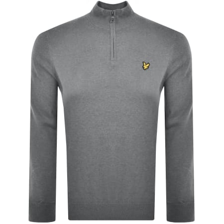 Lyle and scott grey jumper online